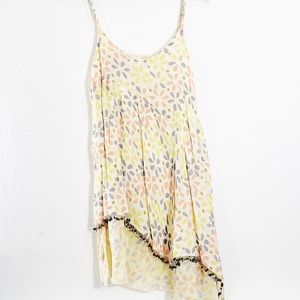Free People Vintage Asymmetric Dress/Cover Up Size Extra Small